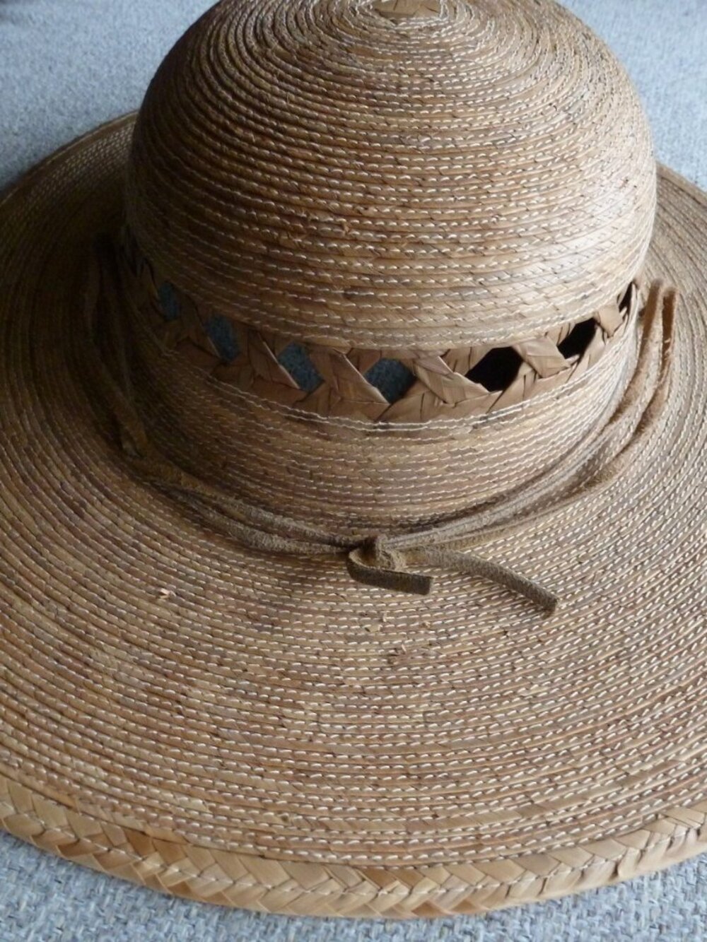Tula Laurel Lattice Straw Hat